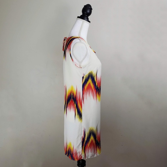 Anthroplogie Peach Love Cream Ivory Sleeveless Dre - Picture 4 of 6